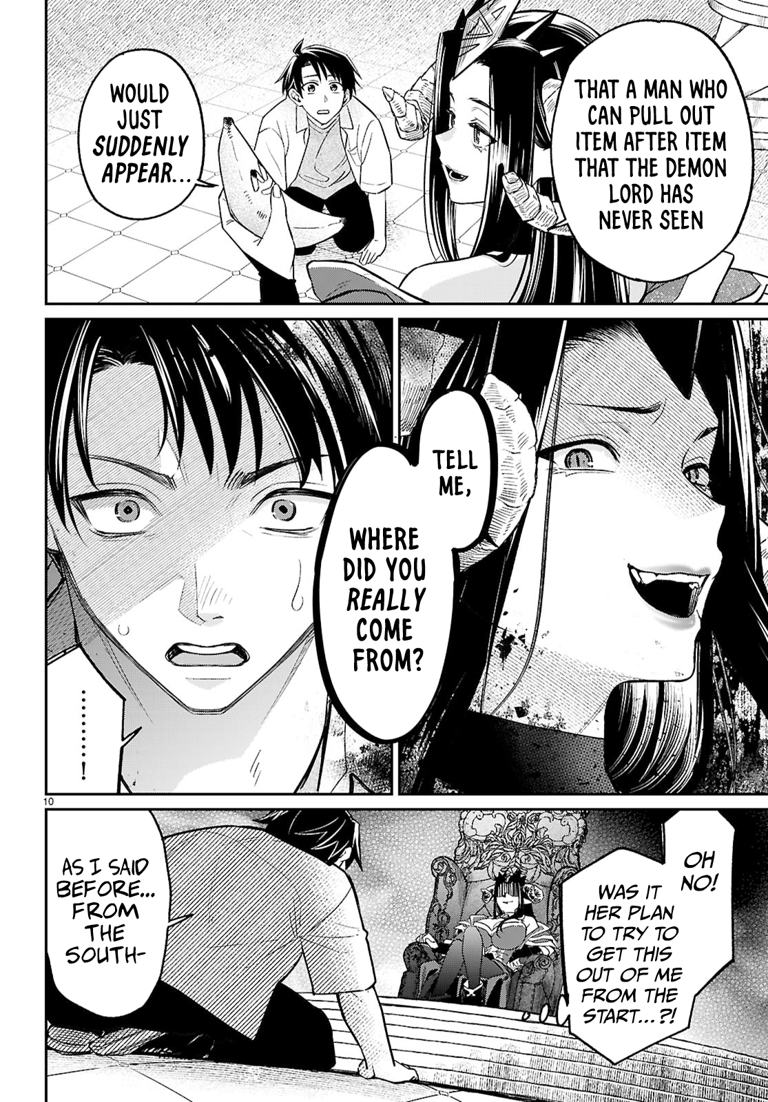 Read Aiming to Conquer the Demon King's Castle with Merchant Skills_ Since I Have Been Transported to Another World, I Decided to Survive with the Strongest Items and Talk Techniques EN Manga Online