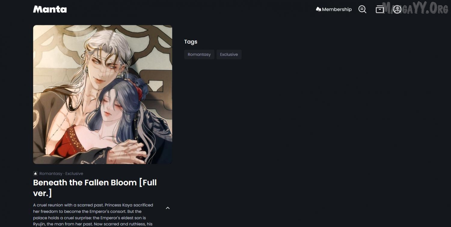 Read Beneath the Fallen Bloom EN Manga Online