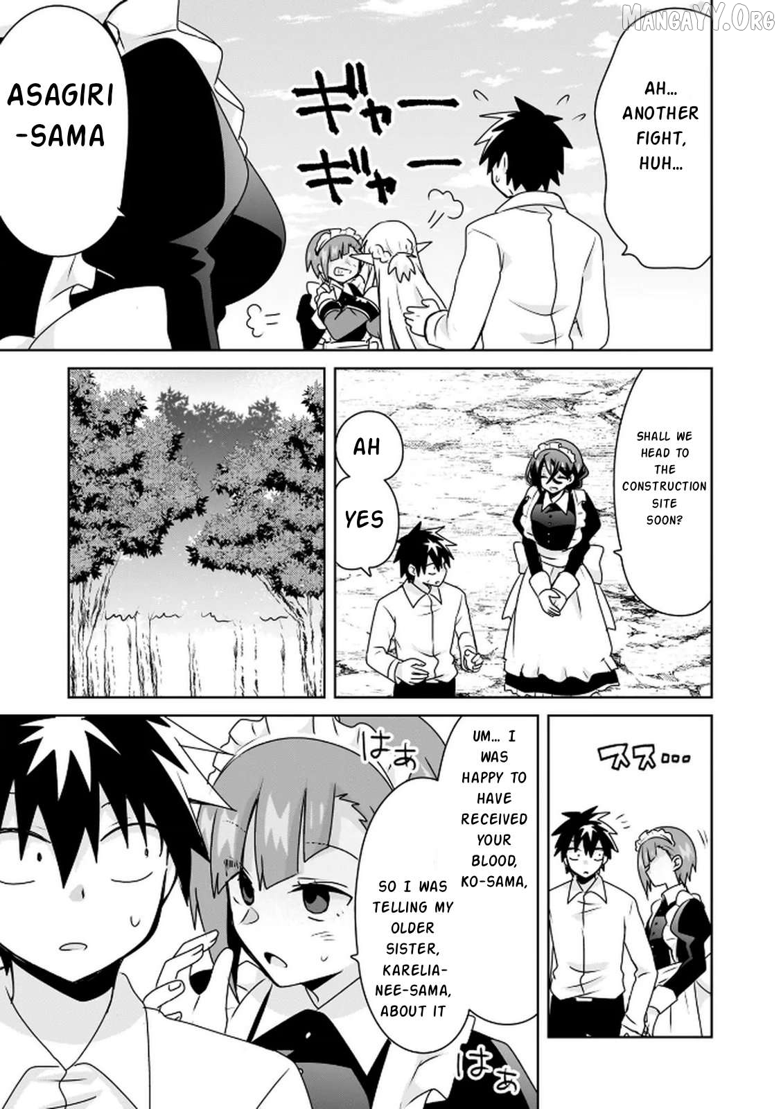 Read Choi Kuzu Shachiku no Isekai Harem Kenkoku-ki EN Manga Online