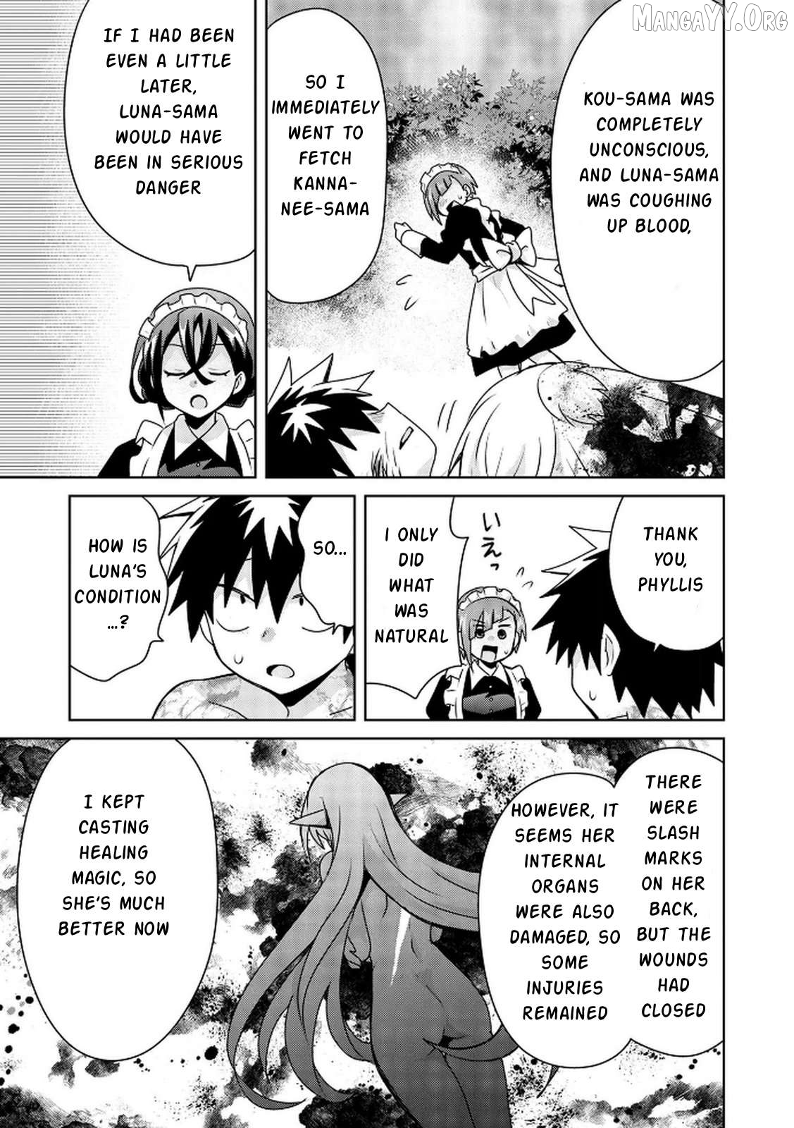 Read Choi Kuzu Shachiku no Isekai Harem Kenkoku-ki EN Manga Online