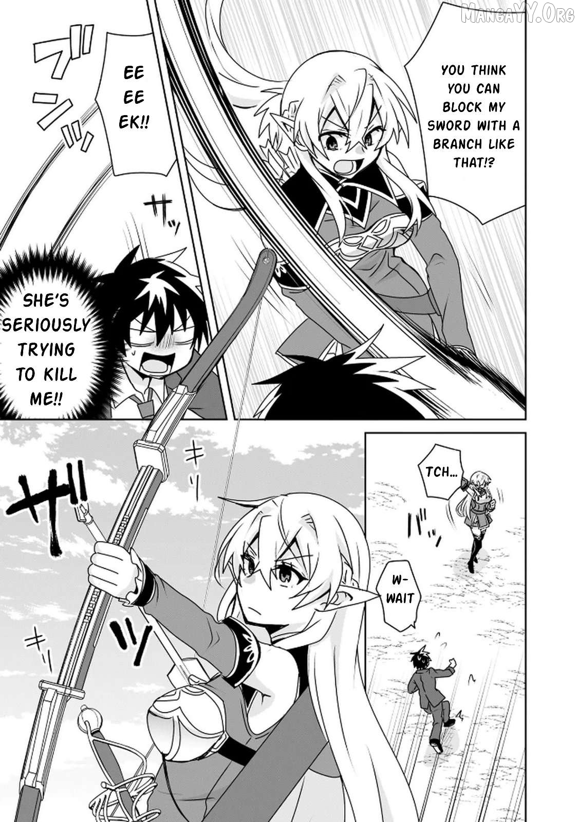 Read Choi Kuzu Shachiku no Isekai Harem Kenkoku-ki EN Manga Online