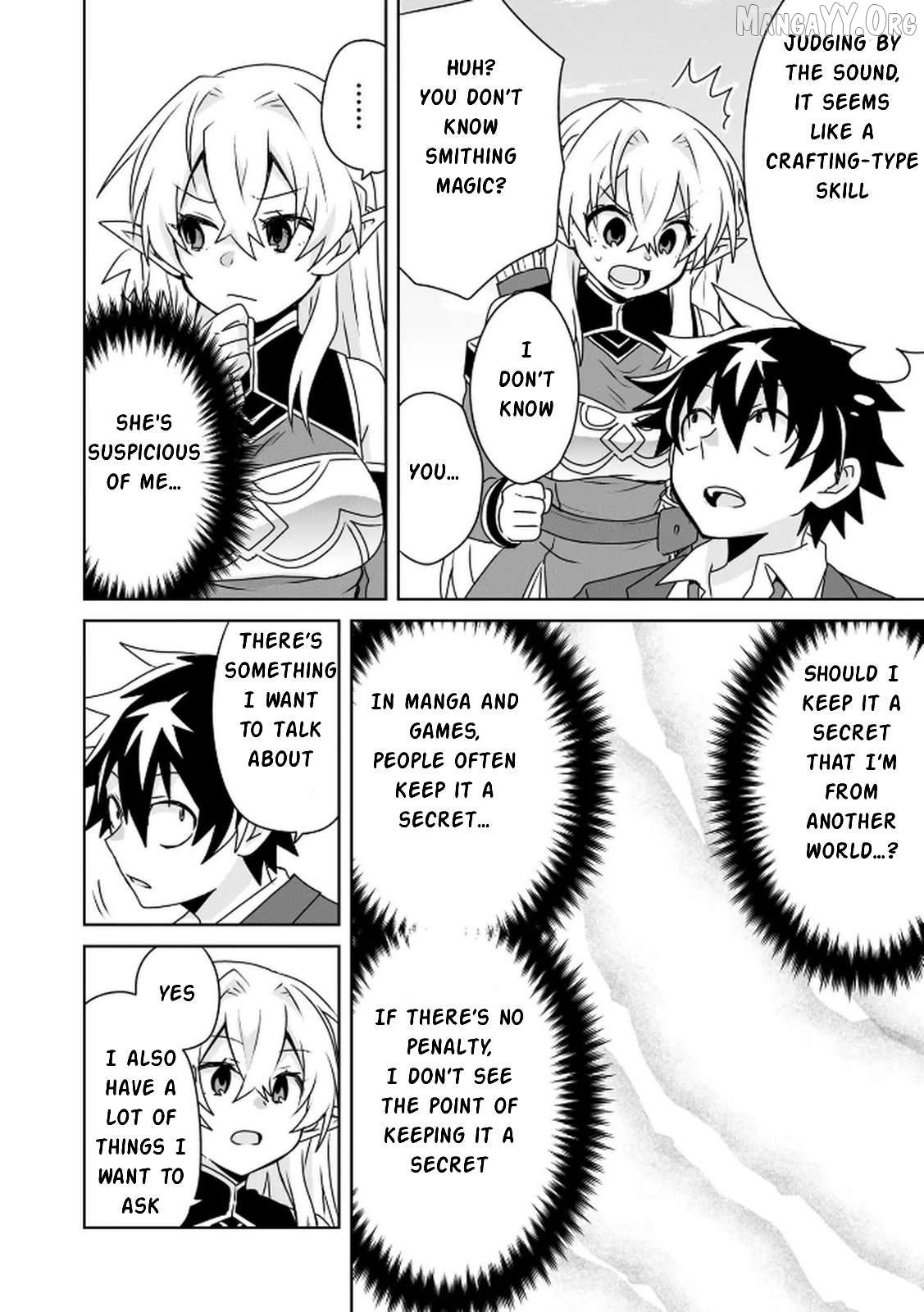 Read Choi Kuzu Shachiku no Isekai Harem Kenkoku-ki EN Manga Online