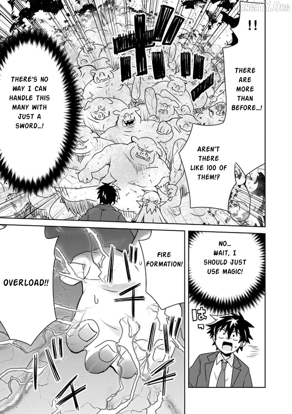 Read Choi Kuzu Shachiku no Isekai Harem Kenkoku-ki EN Manga Online