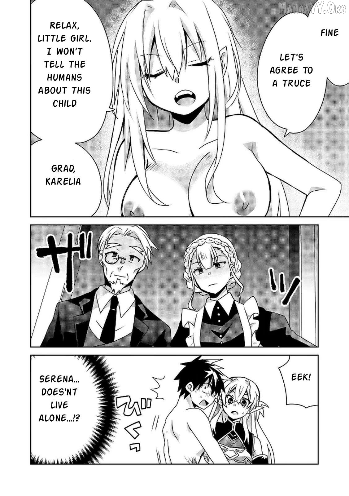 Read Choi Kuzu Shachiku no Isekai Harem Kenkoku-ki EN Manga Online