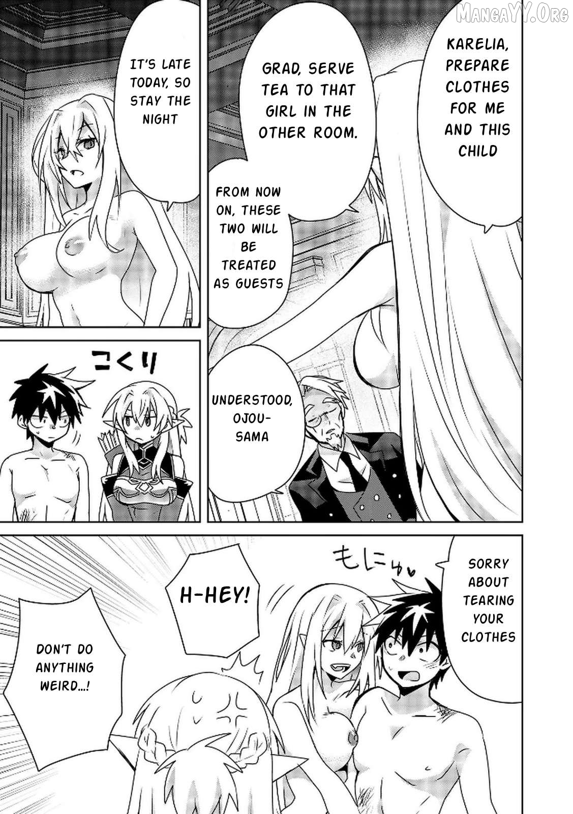 Read Choi Kuzu Shachiku no Isekai Harem Kenkoku-ki EN Manga Online