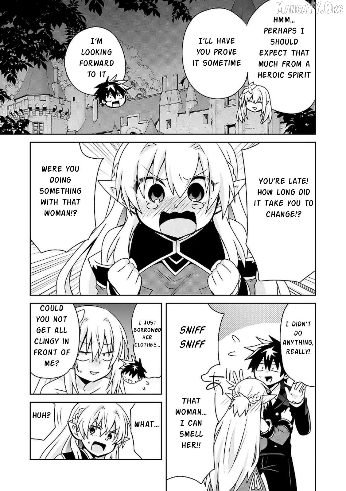 Read Choi Kuzu Shachiku no Isekai Harem Kenkoku-ki EN Manga Online