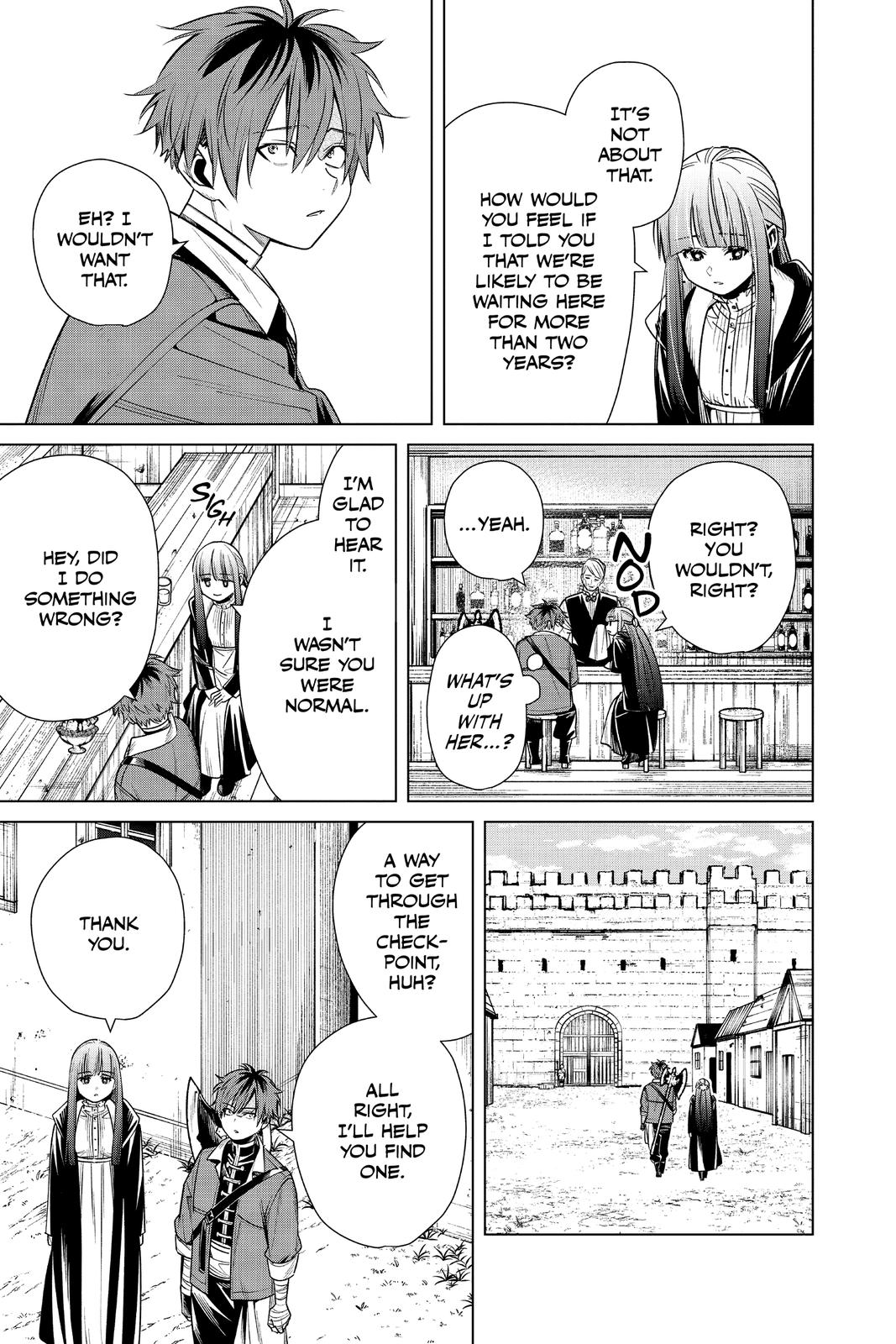 Read Frieren Beyond Journey's End EN Manga Online