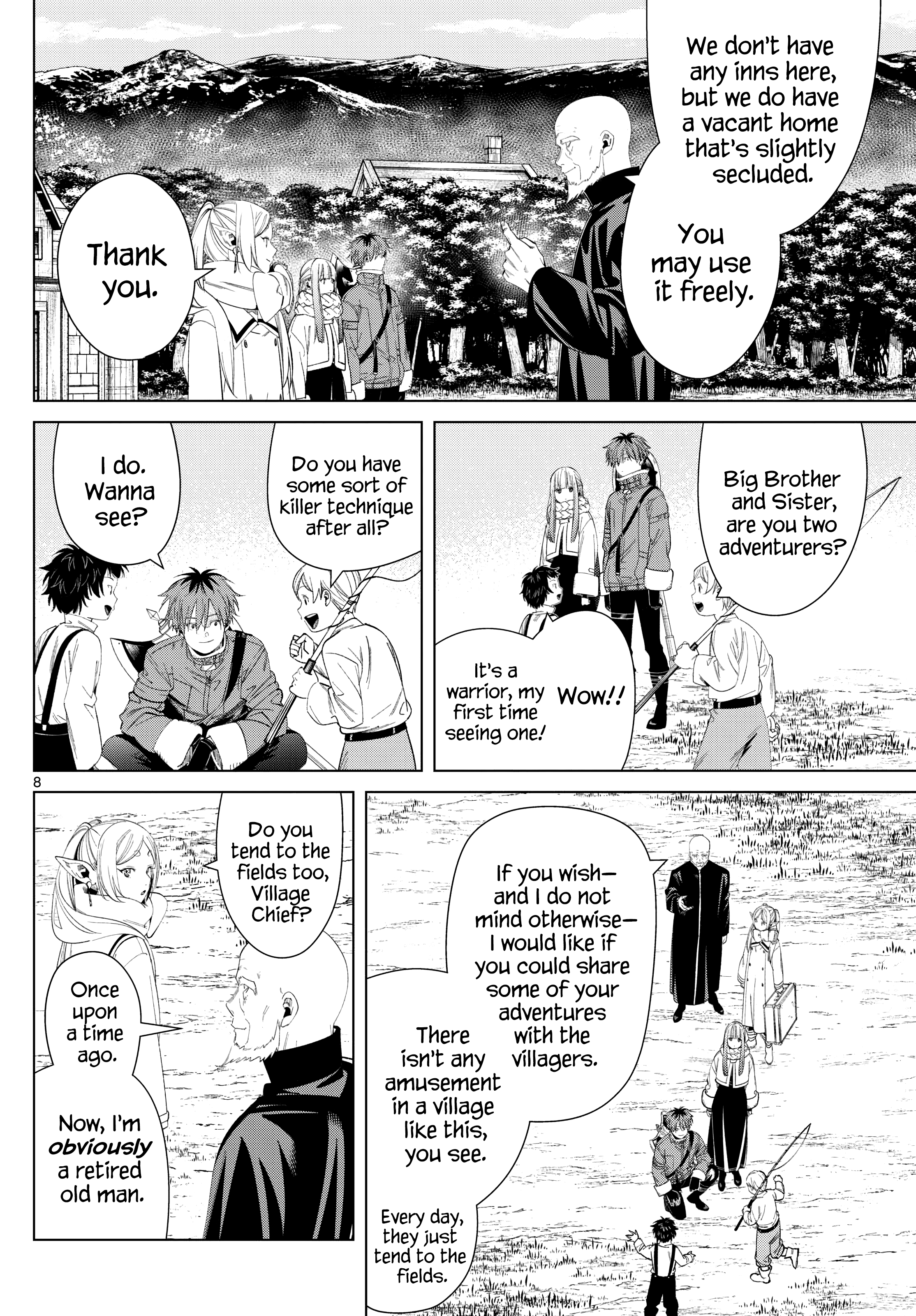 Read Frieren Beyond Journey's End EN Manga Online