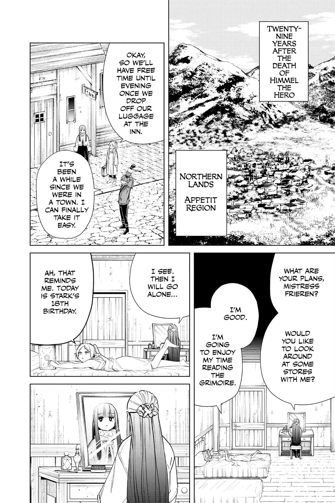 Read Frieren Beyond Journey's End EN Manga Online