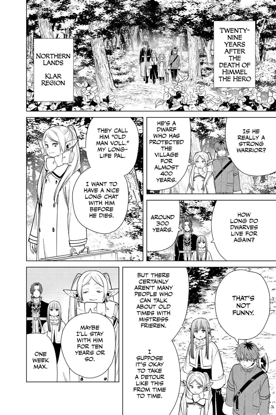 Read Frieren Beyond Journey's End EN Manga Online