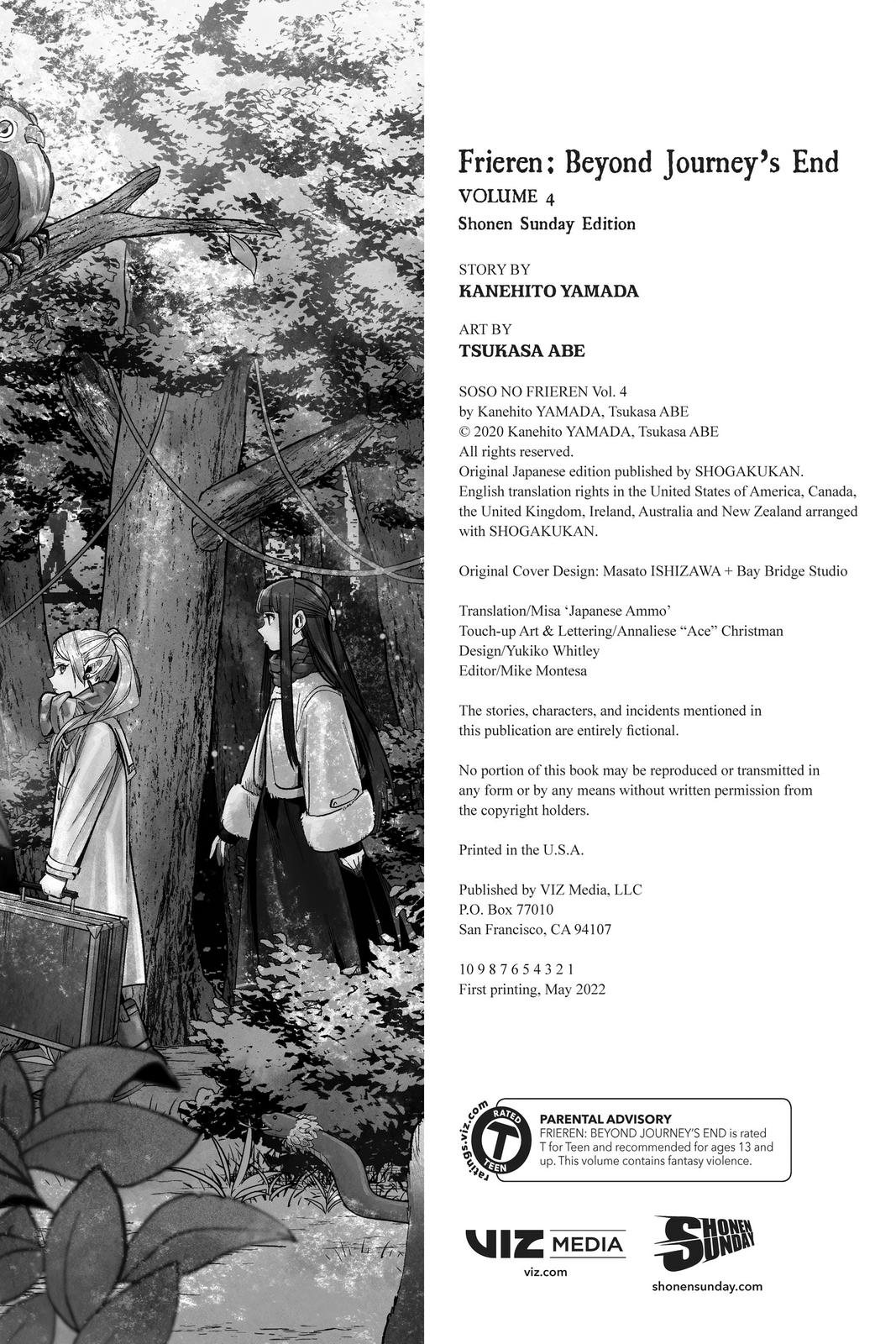 Read Frieren Beyond Journey's End EN Manga Online