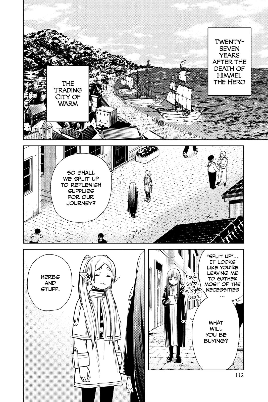 Read Frieren Beyond Journey's End EN Manga Online