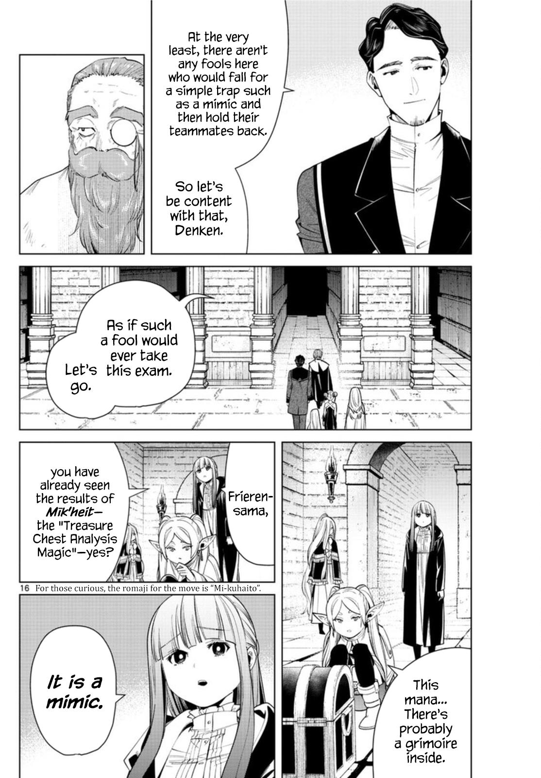 Read Frieren Beyond Journey's End EN Manga Online