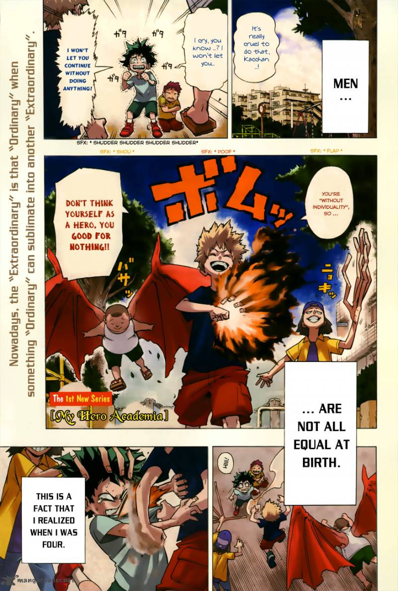 Read MY HERO ACADEMIA EN Manga Online