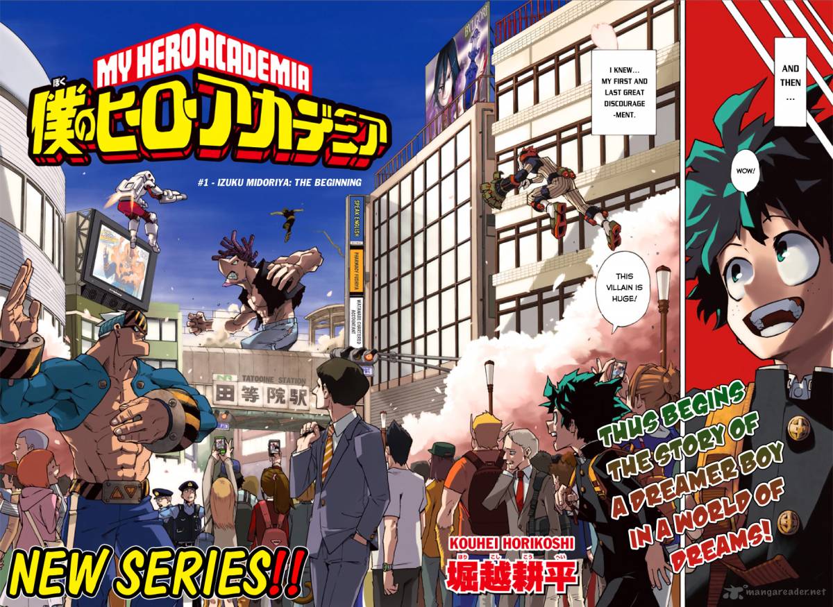 Read MY HERO ACADEMIA EN Manga Online