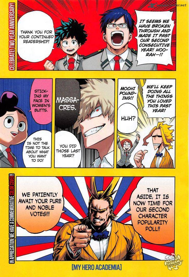 Read MY HERO ACADEMIA EN Manga Online
