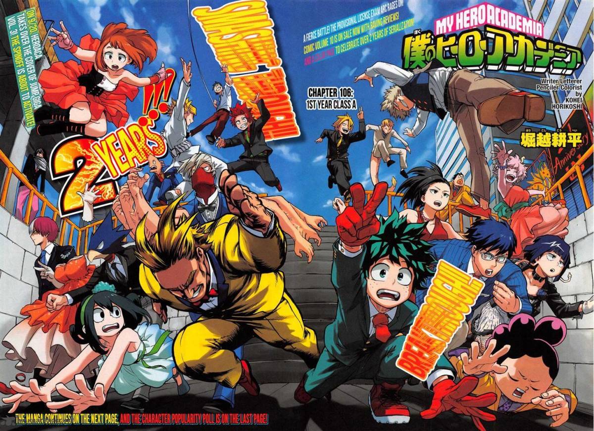 Read MY HERO ACADEMIA EN Manga Online