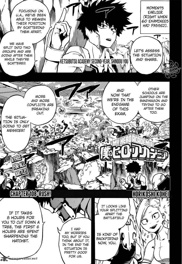 Read MY HERO ACADEMIA EN Manga Online