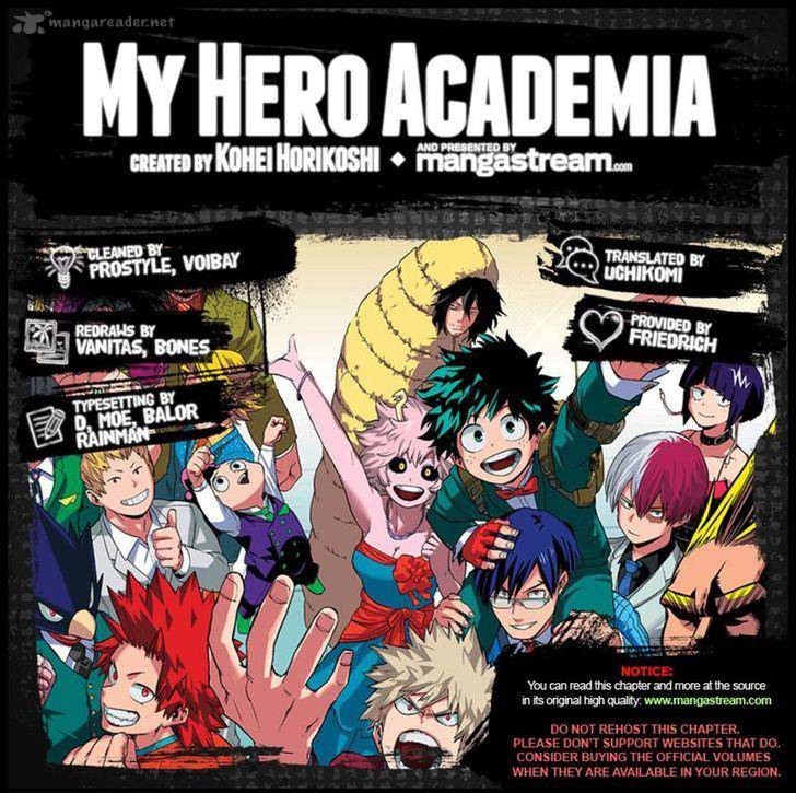 Read MY HERO ACADEMIA EN Manga Online