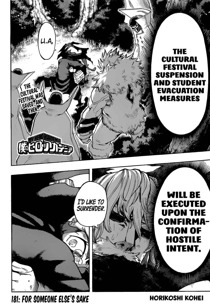 Read MY HERO ACADEMIA EN Manga Online