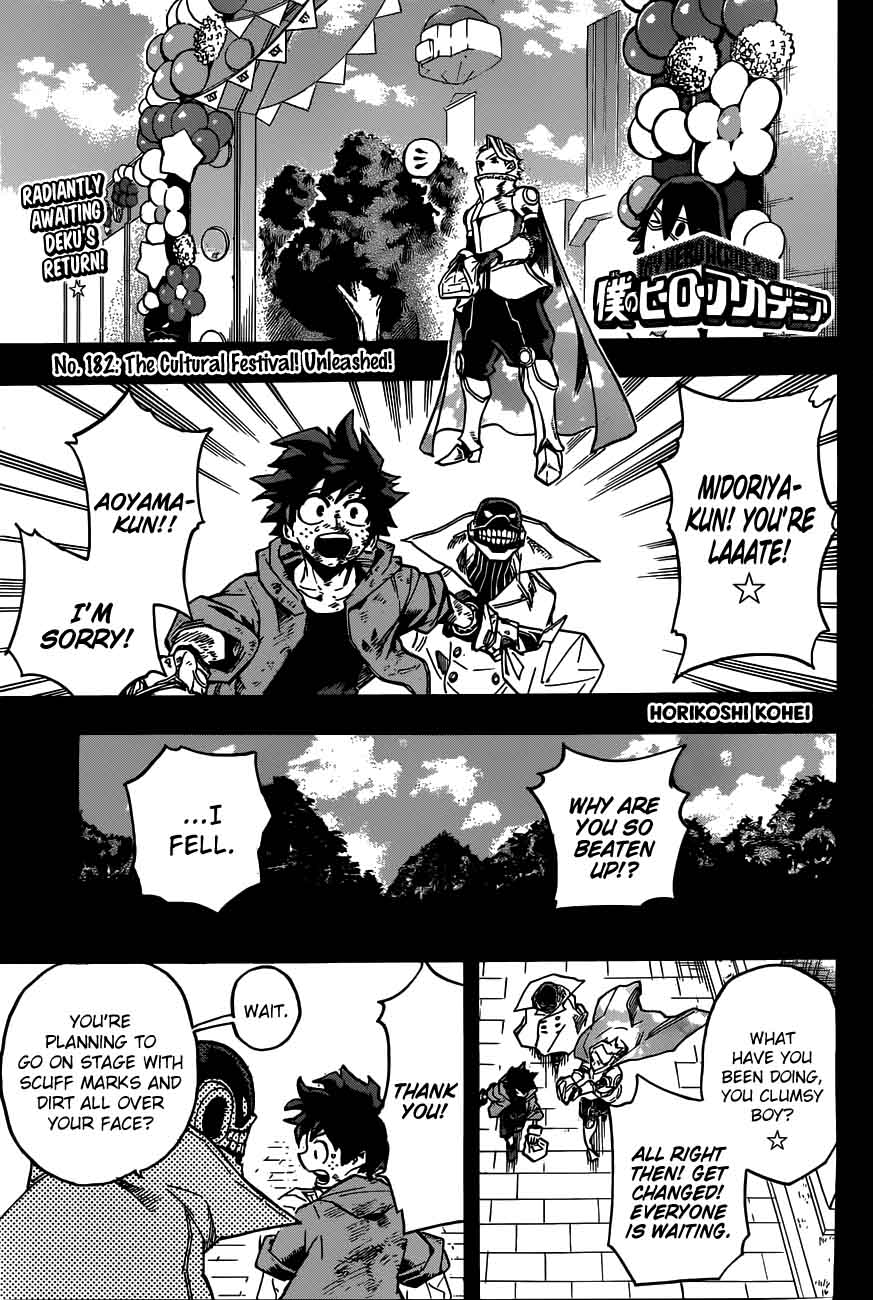 Read MY HERO ACADEMIA EN Manga Online