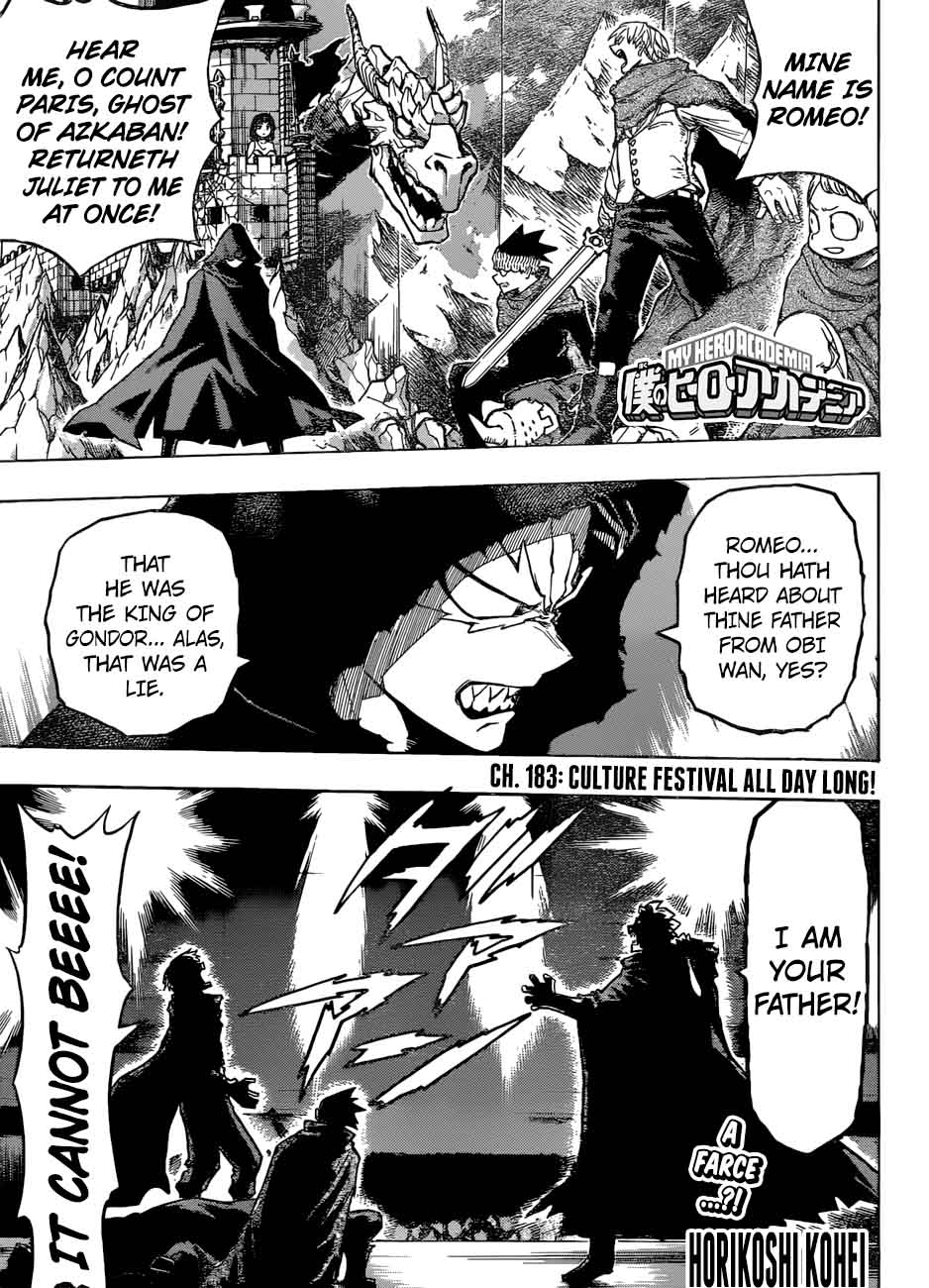 Read MY HERO ACADEMIA EN Manga Online