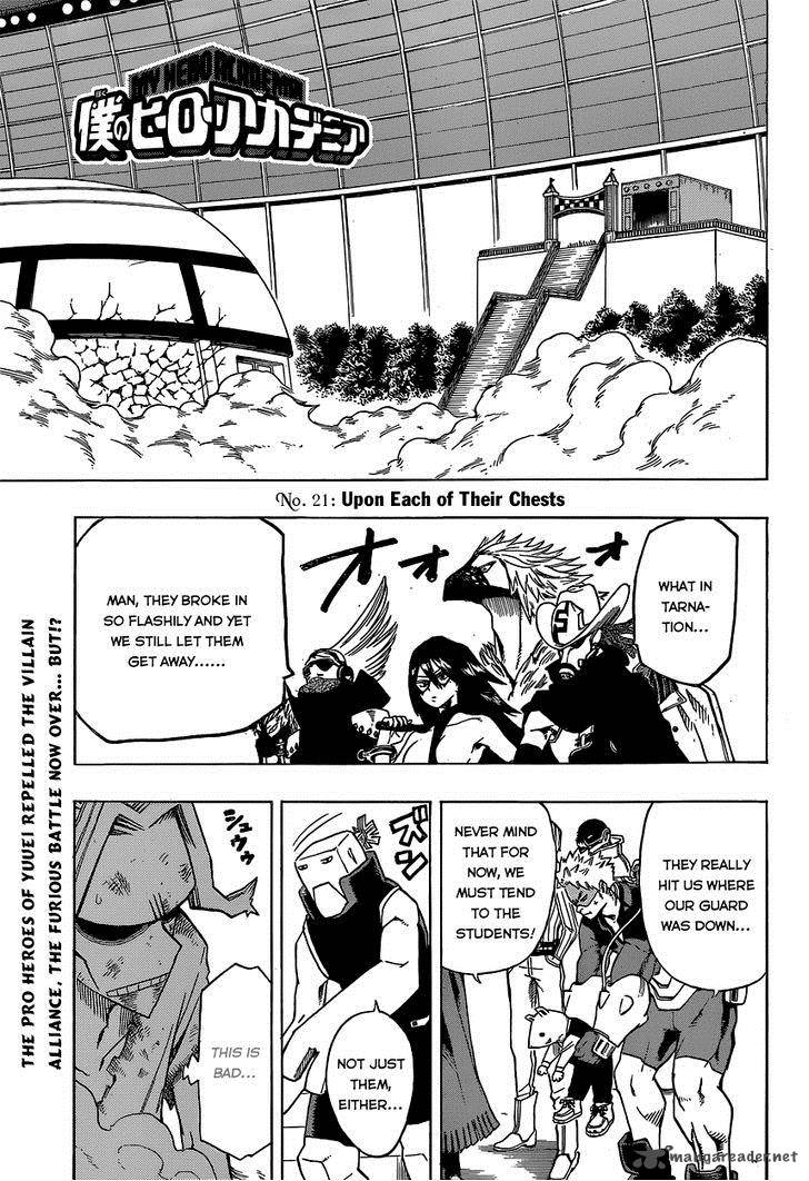 Read MY HERO ACADEMIA EN Manga Online