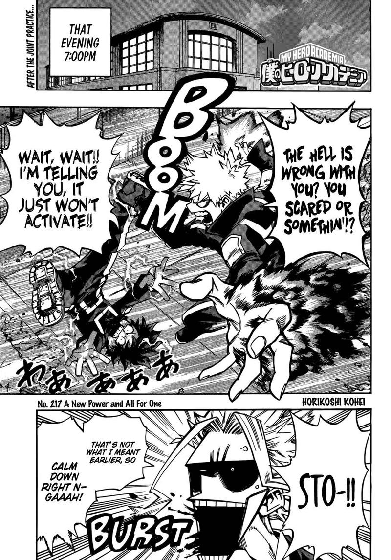 Read MY HERO ACADEMIA EN Manga Online