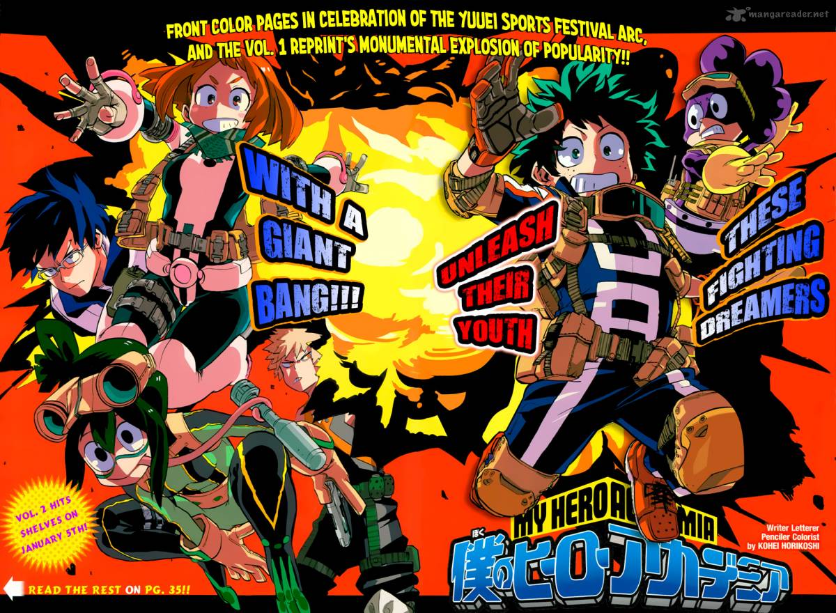 Read MY HERO ACADEMIA EN Manga Online
