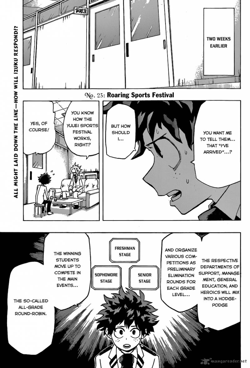 Read MY HERO ACADEMIA EN Manga Online
