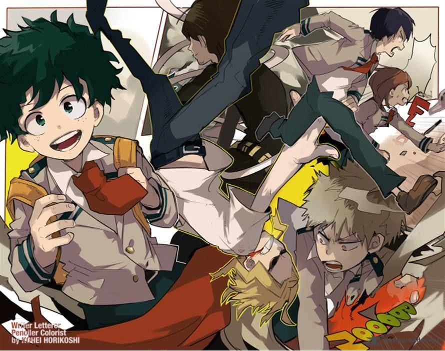 Read MY HERO ACADEMIA EN Manga Online