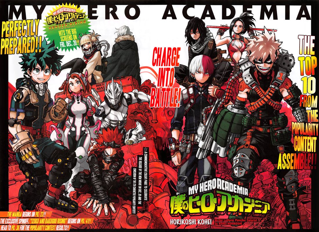 Read MY HERO ACADEMIA EN Manga Online