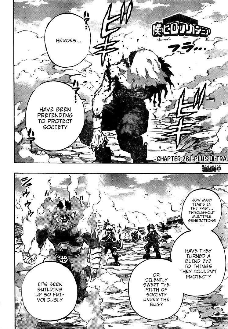 Read MY HERO ACADEMIA EN Manga Online