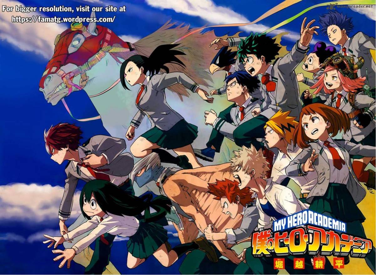 Read MY HERO ACADEMIA EN Manga Online