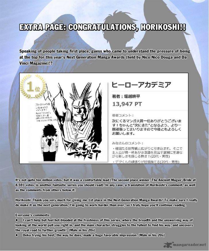 Read MY HERO ACADEMIA EN Manga Online
