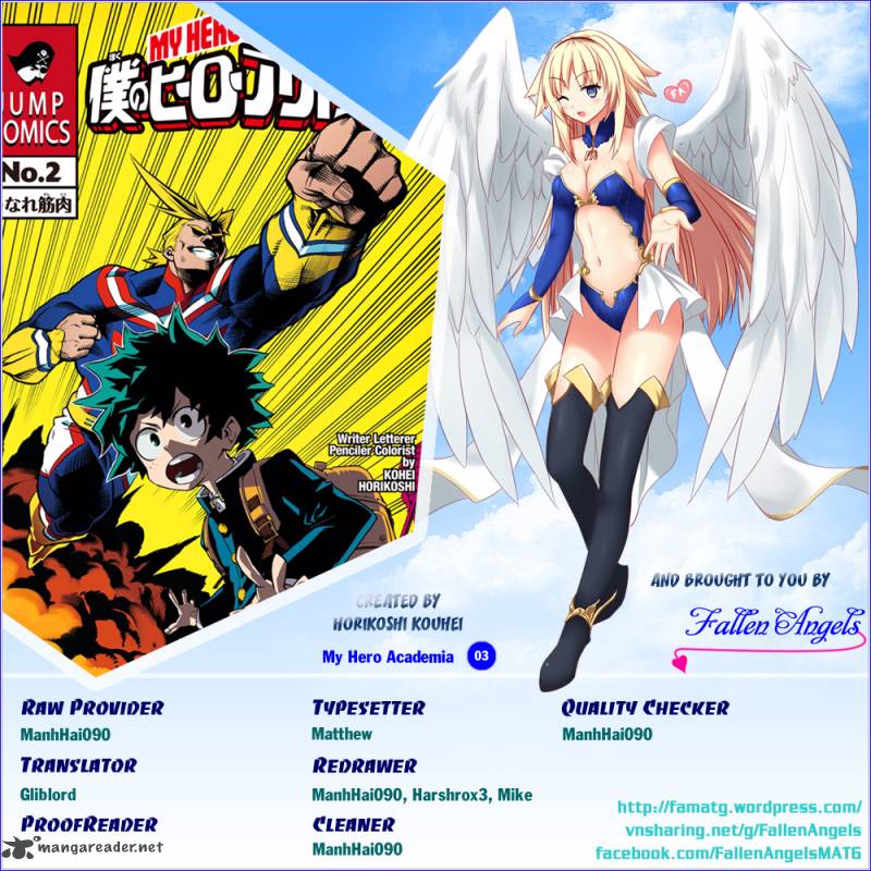 Read MY HERO ACADEMIA EN Manga Online
