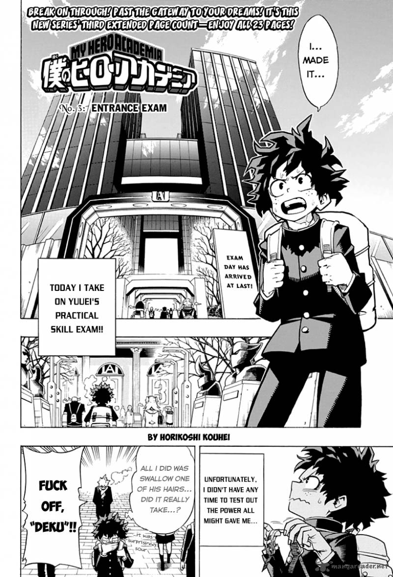 Read MY HERO ACADEMIA EN Manga Online