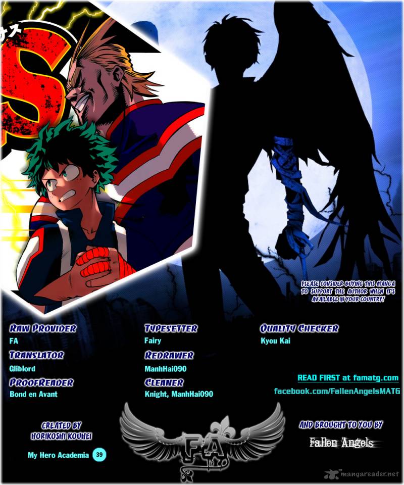 Read MY HERO ACADEMIA EN Manga Online