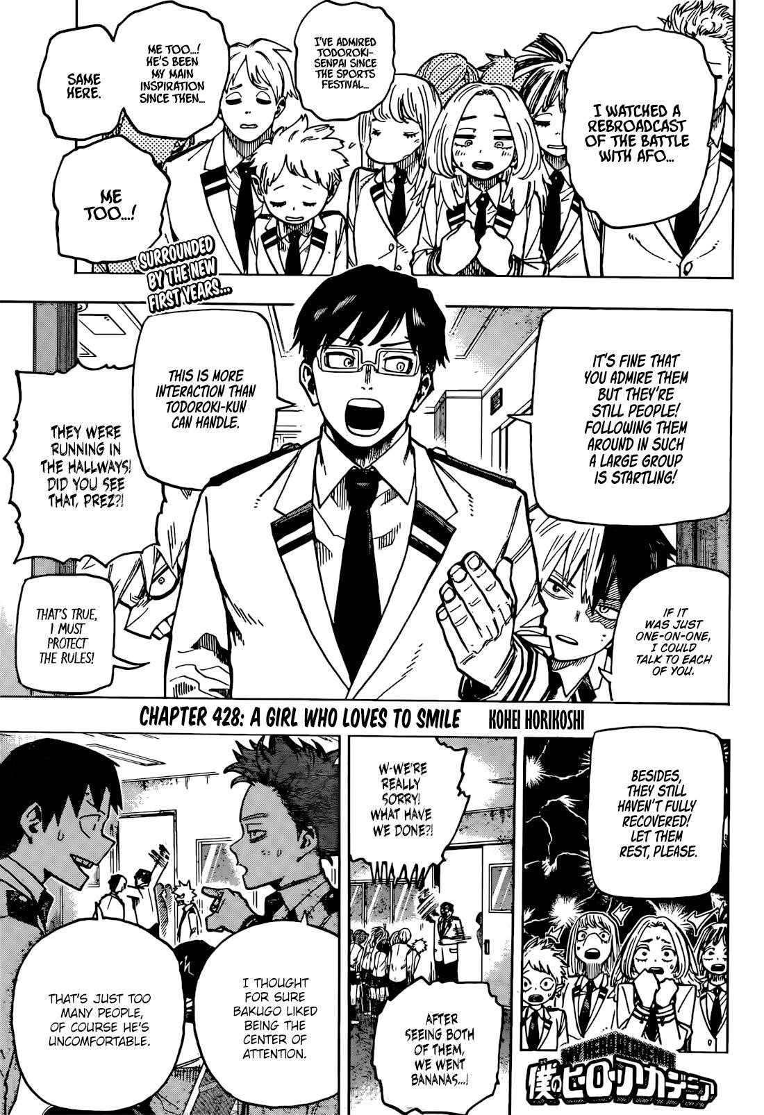 Read MY HERO ACADEMIA EN Manga Online