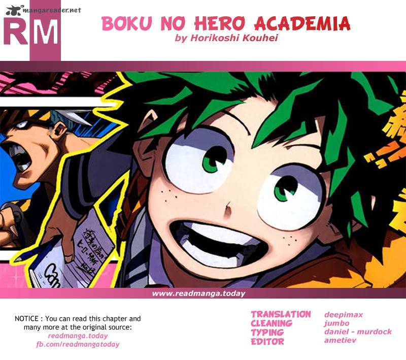 Read MY HERO ACADEMIA EN Manga Online