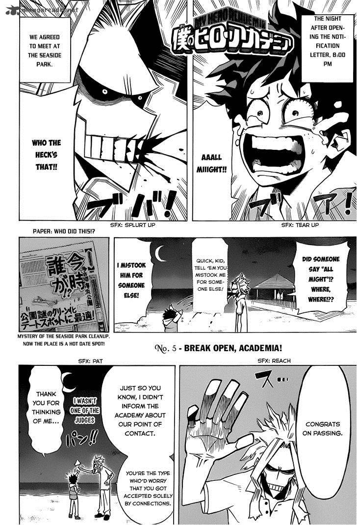 Read MY HERO ACADEMIA EN Manga Online