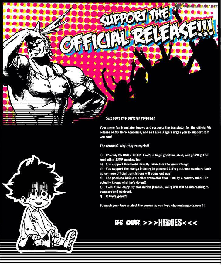 Read MY HERO ACADEMIA EN Manga Online