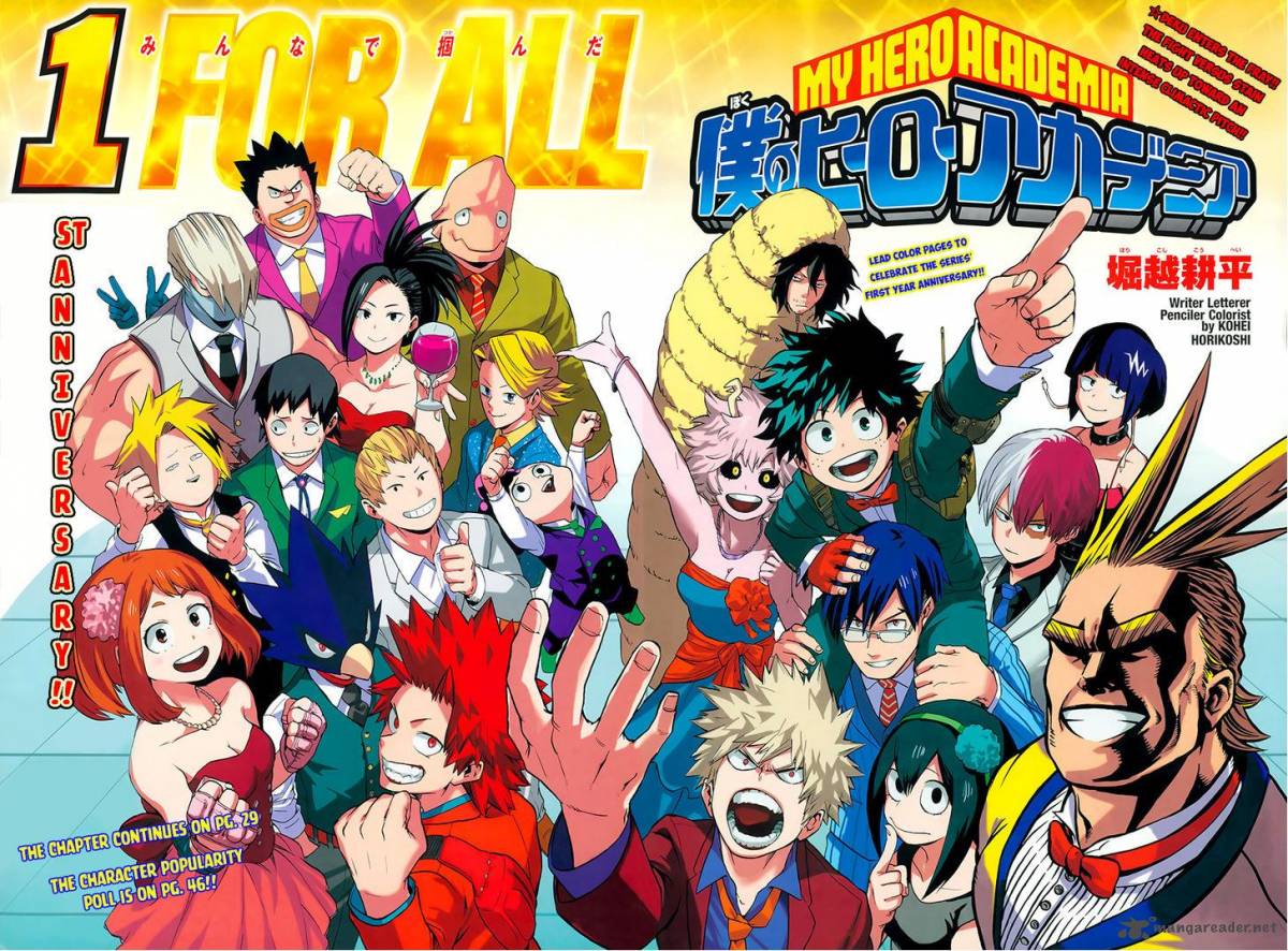 Read MY HERO ACADEMIA EN Manga Online