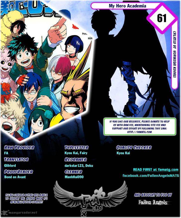 Read MY HERO ACADEMIA EN Manga Online