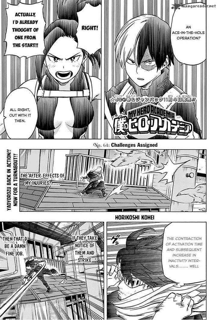 Read MY HERO ACADEMIA EN Manga Online