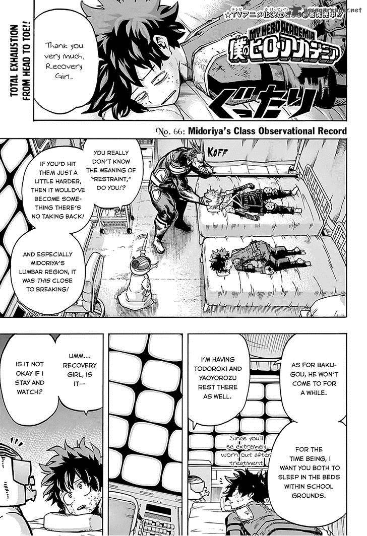 Read MY HERO ACADEMIA EN Manga Online