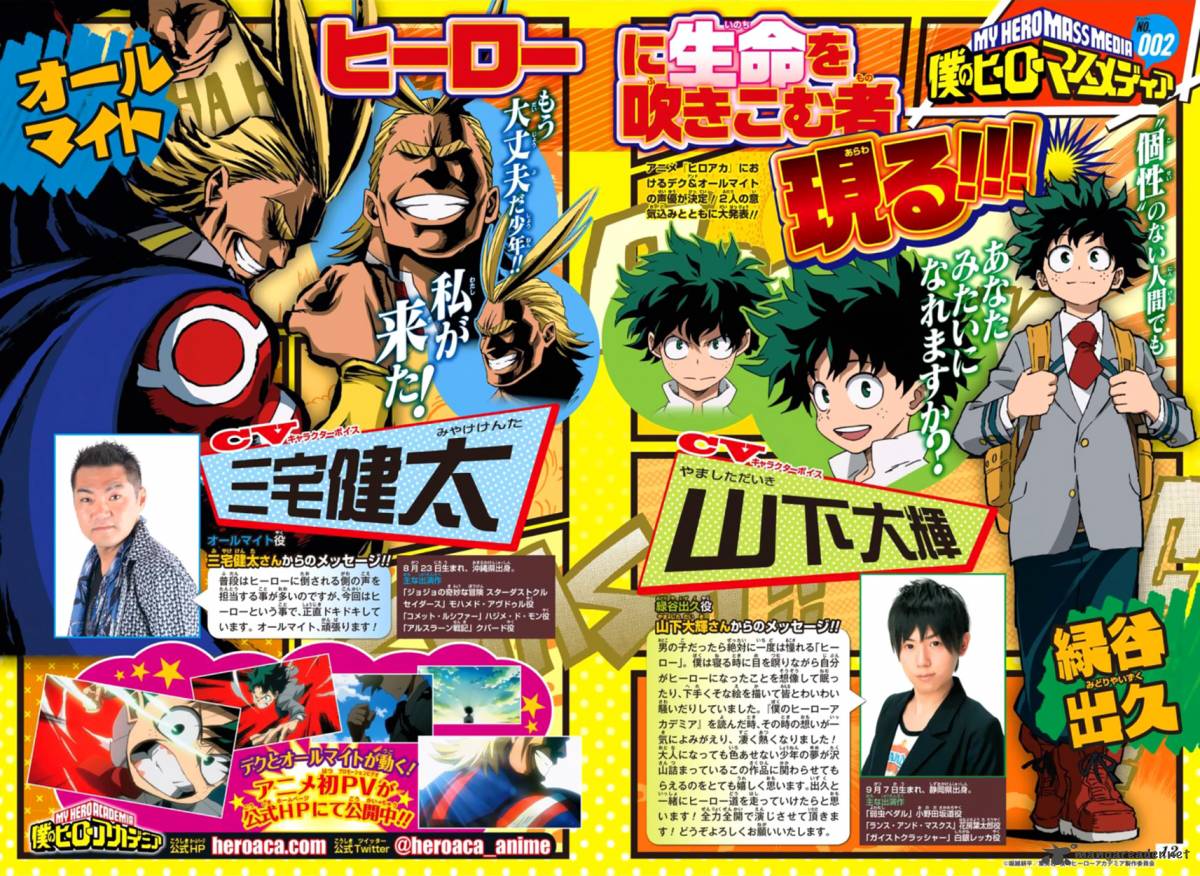 Read MY HERO ACADEMIA EN Manga Online