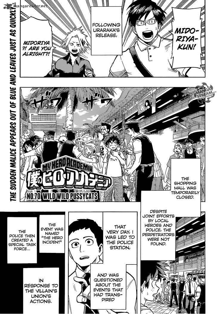 Read MY HERO ACADEMIA EN Manga Online