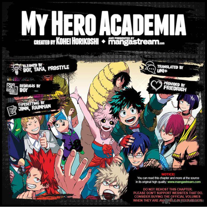 Read MY HERO ACADEMIA EN Manga Online