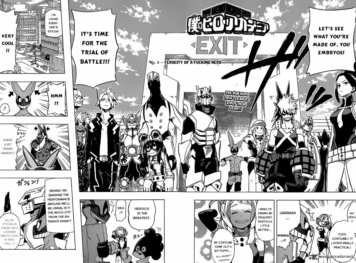 Read MY HERO ACADEMIA EN Manga Online
